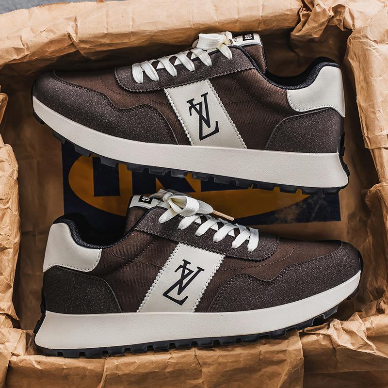 

2025 men s shoes sports shoes fashion casual versatile dad shoes Forrest Gump shoes breathable and comfortable retro spring and autumn bottom trendy 44