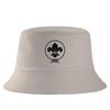 Vintage Fleur De Lis Graphic Bucket Hat World Scout Emblem Print Cotton FisherUnisex Cap Unisex Casual Summer Outdoor Sport Hat