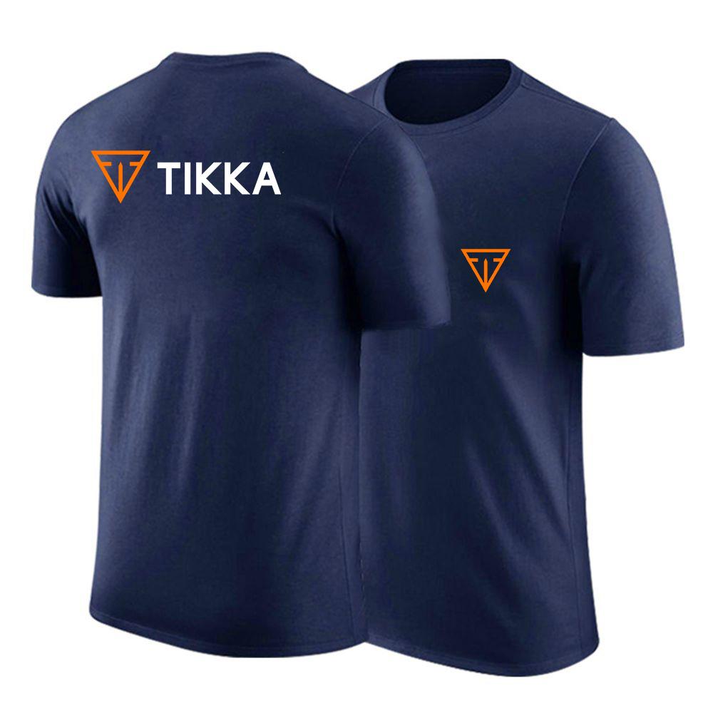 Tikka By Sako Finlandia Logo Armi da Fuoco 2022 Unisex Nuove Magliette Casual Estive Sportive a Maniche Corte Harajuku Top Comodi