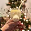 1-3pcs Christmas Elk Glass Cup 240ML Juice Milk Moose Mug Christmas Reindeer Head Beer Water Cup Holiday Party Drinkware Gifts