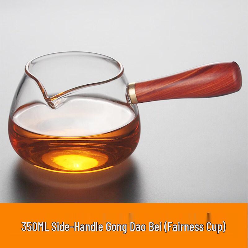 ZISIZ Thickened Heat-Resistant Glass Gongdao Cup