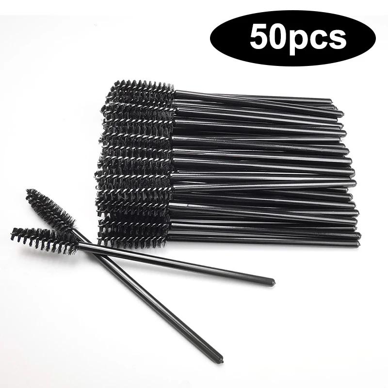 

Wholesale 50/1000/2000pcs Spoolies Brushes Applicator Makeup Tools Eyelash Brush Mascara Wands Wholesale Eyebrow Lash Cleaning