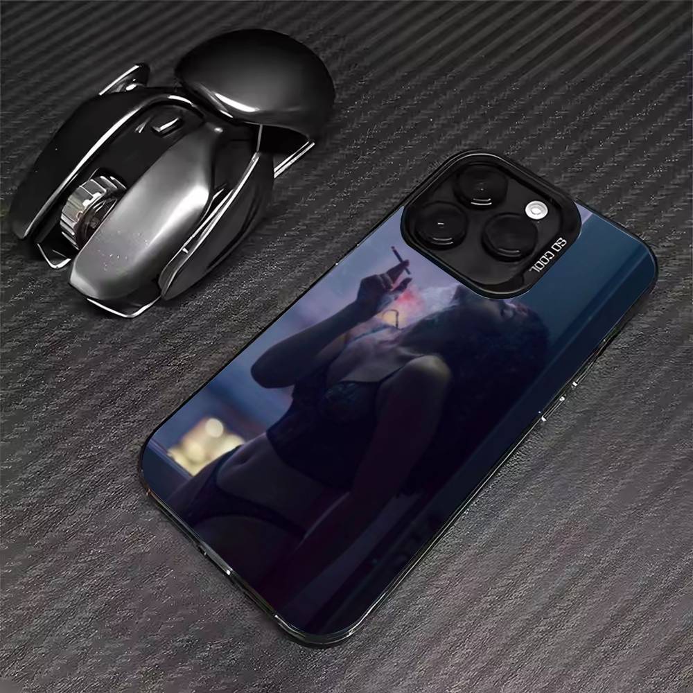 

Smoke Atmosphere Phone Case For iPhone 17 16 15 14 13 12 11 Pro Max XS Max 7 8 Plus Shockproof Silicone Matte Cover iPhone14