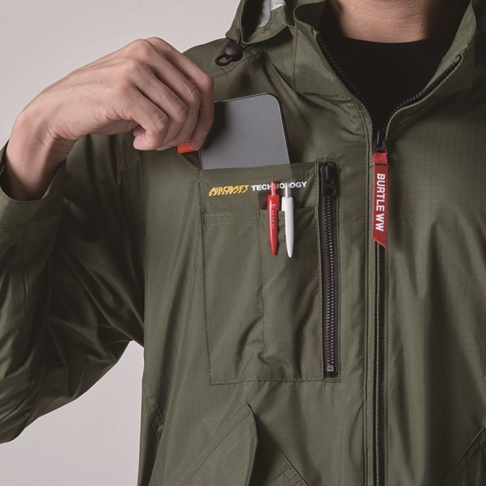 BURTLE Air Craft Blouson for AC2071 3XL (Unisex) Spring/Summer, Seals, 92,