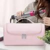 Hideable Hanging Hook Hair Dryer Case Portable Non-slip Hair Tools Pouch Waterproof Large Capacity Curling Iron Storage Bag