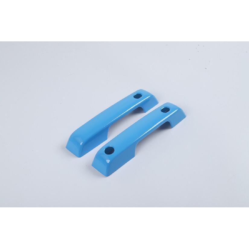 Light Blue Exterior Door Handle Cover Trim Decor For Ford F150 2021+ Accessories