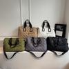 Herbst & Winter Diamantmuster Große Reise-Fitness-Handtasche & Umhängetasche