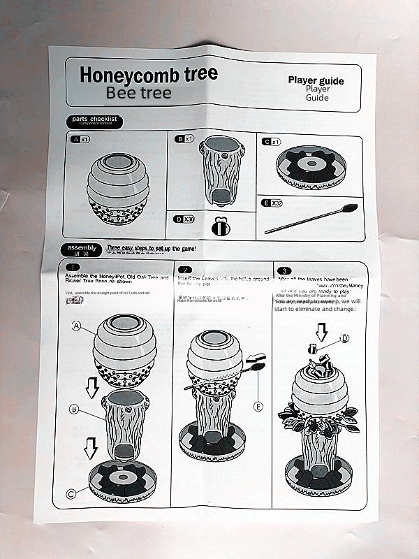 Children's Bee Tree Disassembly & Assembly Toy for Developing Hand-Eye Coordination & Creativity.