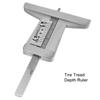 Stainless Steel Tyre Tire Depth Gauge Meter Caliper for Car Truck Motorcycle 0‑10mm