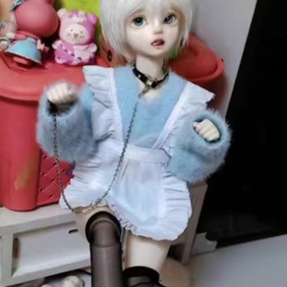 DIY Accessories Princess Clothes Skirts Lovely Doll Maid Dresses for 1/4 1/6 BJD 30/45cm Dolls