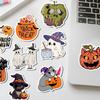 50pcs Halloween Cartoon Graffiti Waterproof Stickers for Water Bottles & Computers
