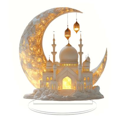 Double-layer Ramadan Table Decor Designed For Daily And Beauty These Elegant Dining Table