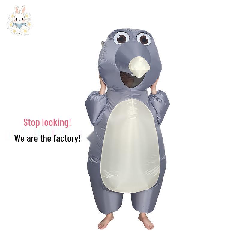 Thanksgiving Festival Cosplay Inflatable Turkey Costume for Parties and Performances