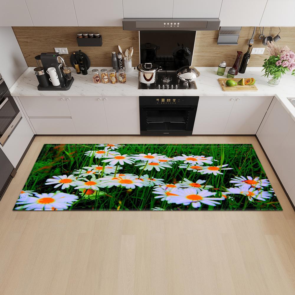 Kitchen Mat Entrance Door Mat Living Room Bedroom Long Carpet Home Corridor Bathroom Non-slip Floor Carpet