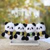 Adorable Panda Claw Machine Pendant Plush Backpack Keychain Doll