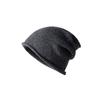 Solid color 100% wool cold hat women's pile hat spring and autumn hat high-end knitted hat warm wool hat