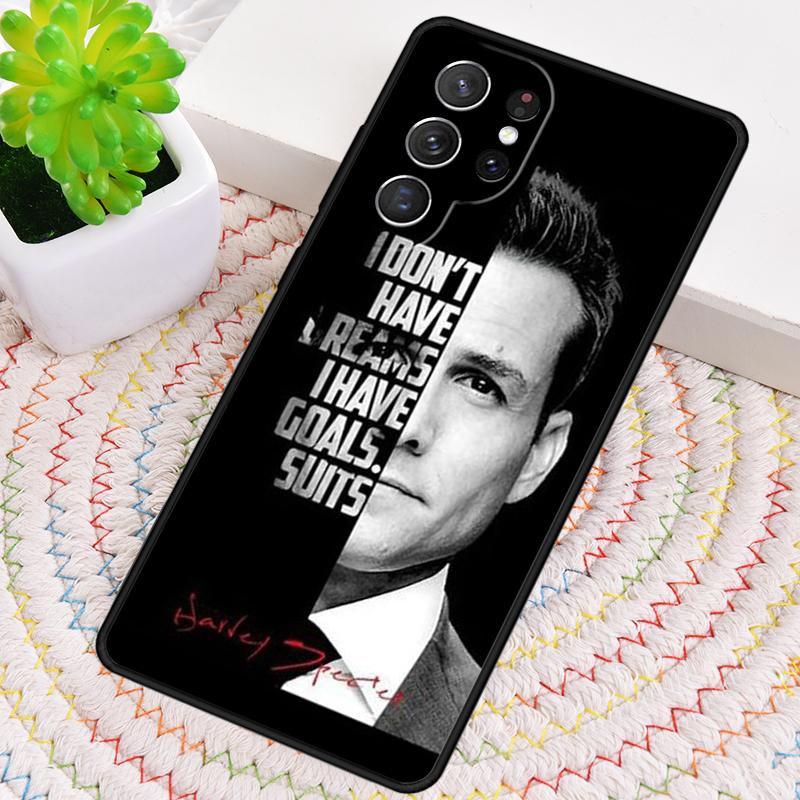 Suits TV Show TPU Phone Case For Samsung Galaxy note 10 pro S26 S25 S24 S23 S22 Ultra Plus S21 FE S20 Shockproof Cover
