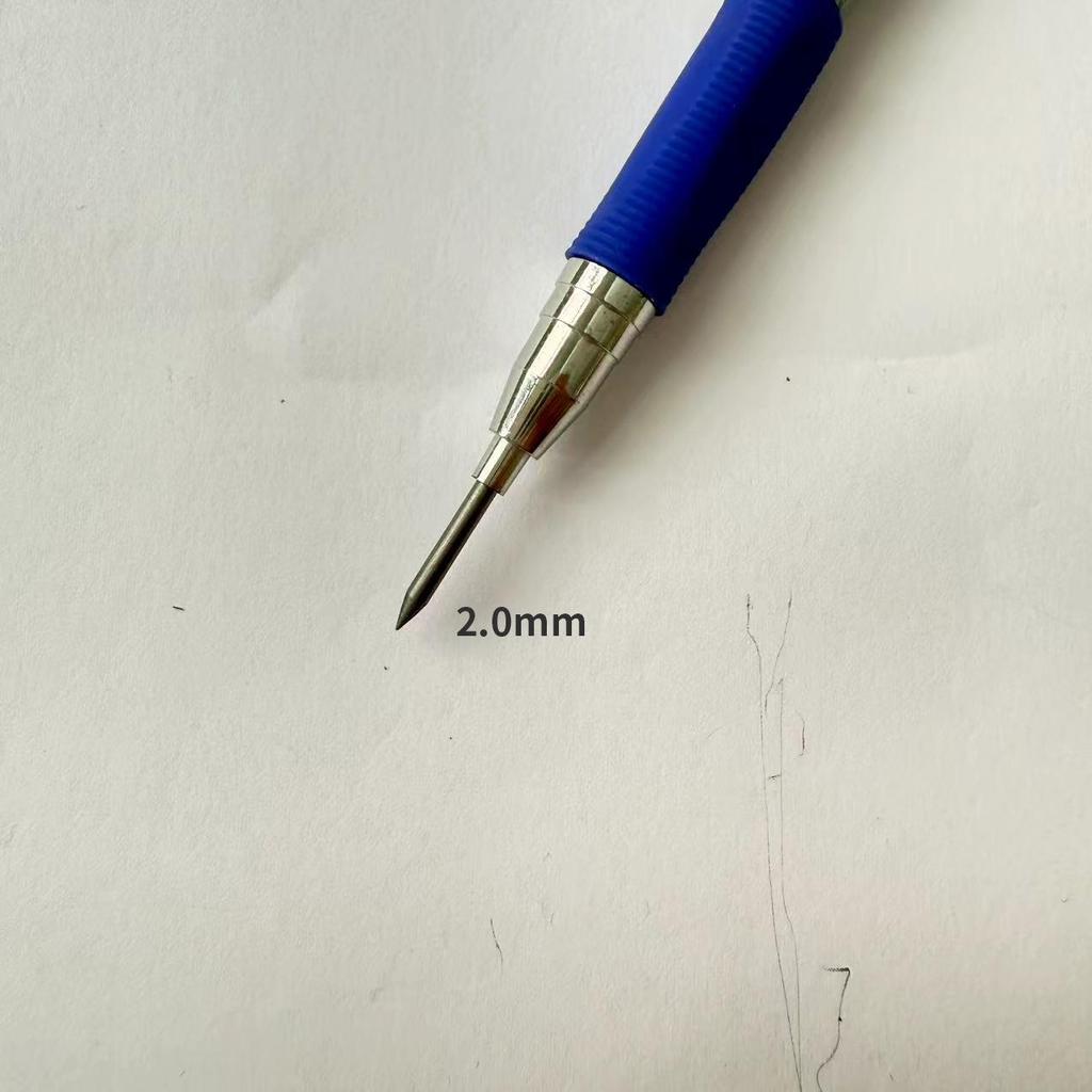 Matita Meccanica 2.0mm con Mina Estraibile a Click per Disegno e Scrittura
