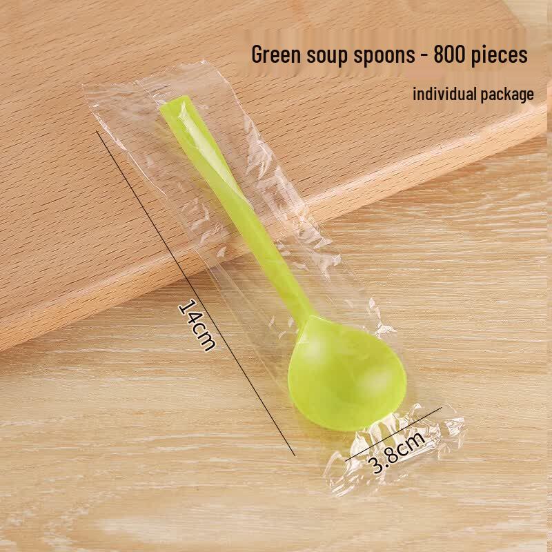Thickened Commercial Disposable Plastic Spoon