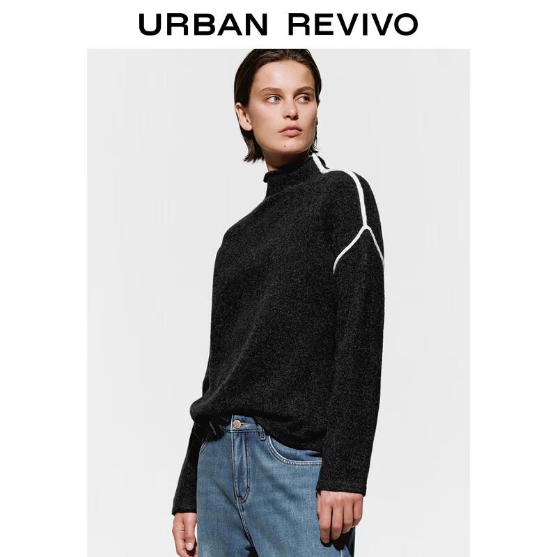 

UR Women s Elegant Color-Block Knit Sweater S