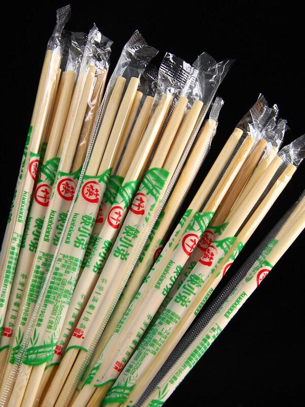 ZISIZ Restaurant Disposable Bamboo Chopsticks