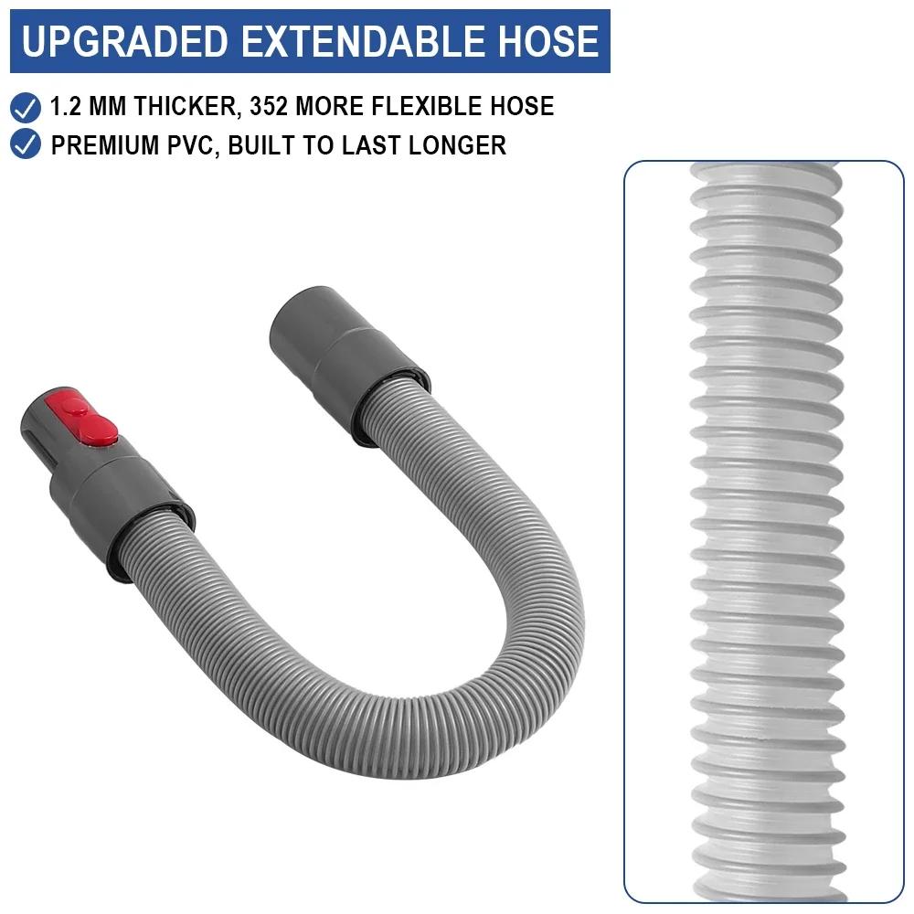 Telescopic Rod Extension Tube Suction Head For Dyson V7 V8 V10 V11 V15 Handheld Vacuum Cleaner Crevice Brush Mattress Brush Accessories Spare Parts