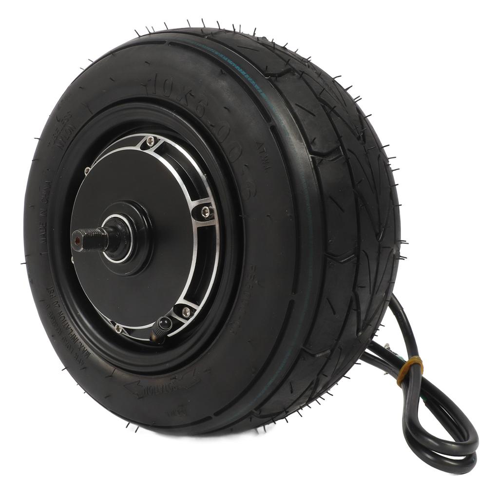 10palcový 48V‑72V 2000‑3000W Bezdušový Motor v Náboji s Vakuovou Pneumatikou Duální Hall Bezuhlíkový DC Motor s Kotoučovou Brzdou pro Elektrickou Motorku Skútr