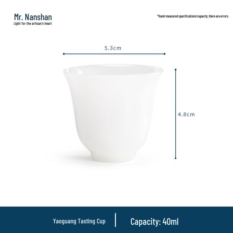 Nanshan Xiansheng Yaoguang Ice Jade Ceramic Tea Cup