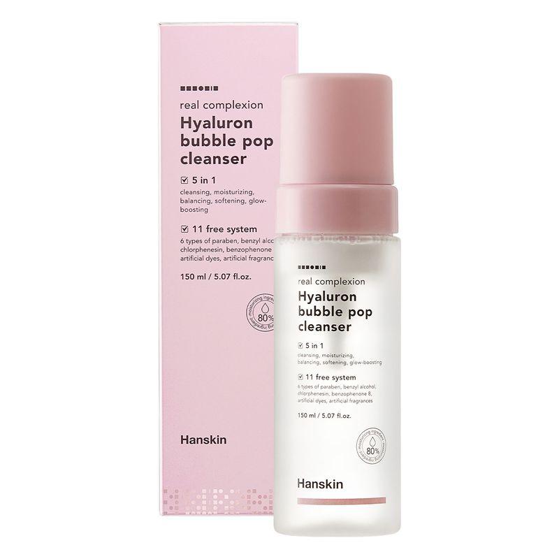 

[Hanskin] Real Complexion Hyaluron Bubble Pop Cleanser 150ml