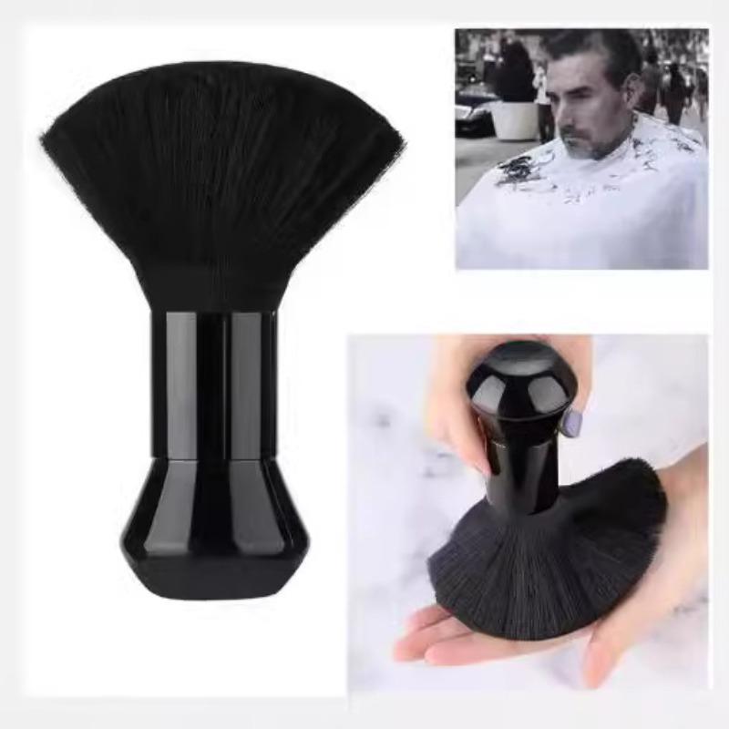 Soft Hair Cut Brush Cleaning Tool Hairdressing Sweeping Neck Cleaning Duster Hair Cutting Brush Barbershop Barber Accessories