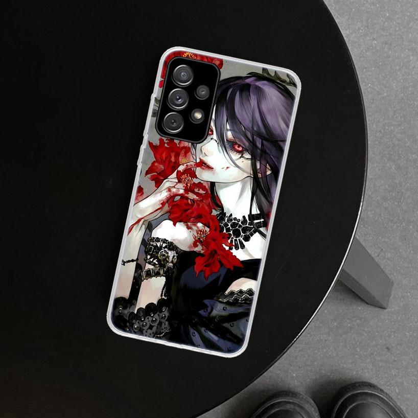 Tokyo Ghouls Anime Phone Case for Samsung Galaxy A17 A16 A26 A36 A56 A57 A37 A15 A25 A35 A55 A14 A24 A34 A54 A13 A23 A33 A53 Gal