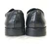Lloyd Leather Swirl Moc Dress Shoes Black Size 43 9F 27.5cm Made in Germany(USED)
