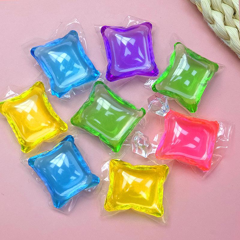 Sechs-in-Eins Waschperlen (10g) - Langanhaltender Duft, Weichmachende & Fleckenentfernende Waschmittel-Pods