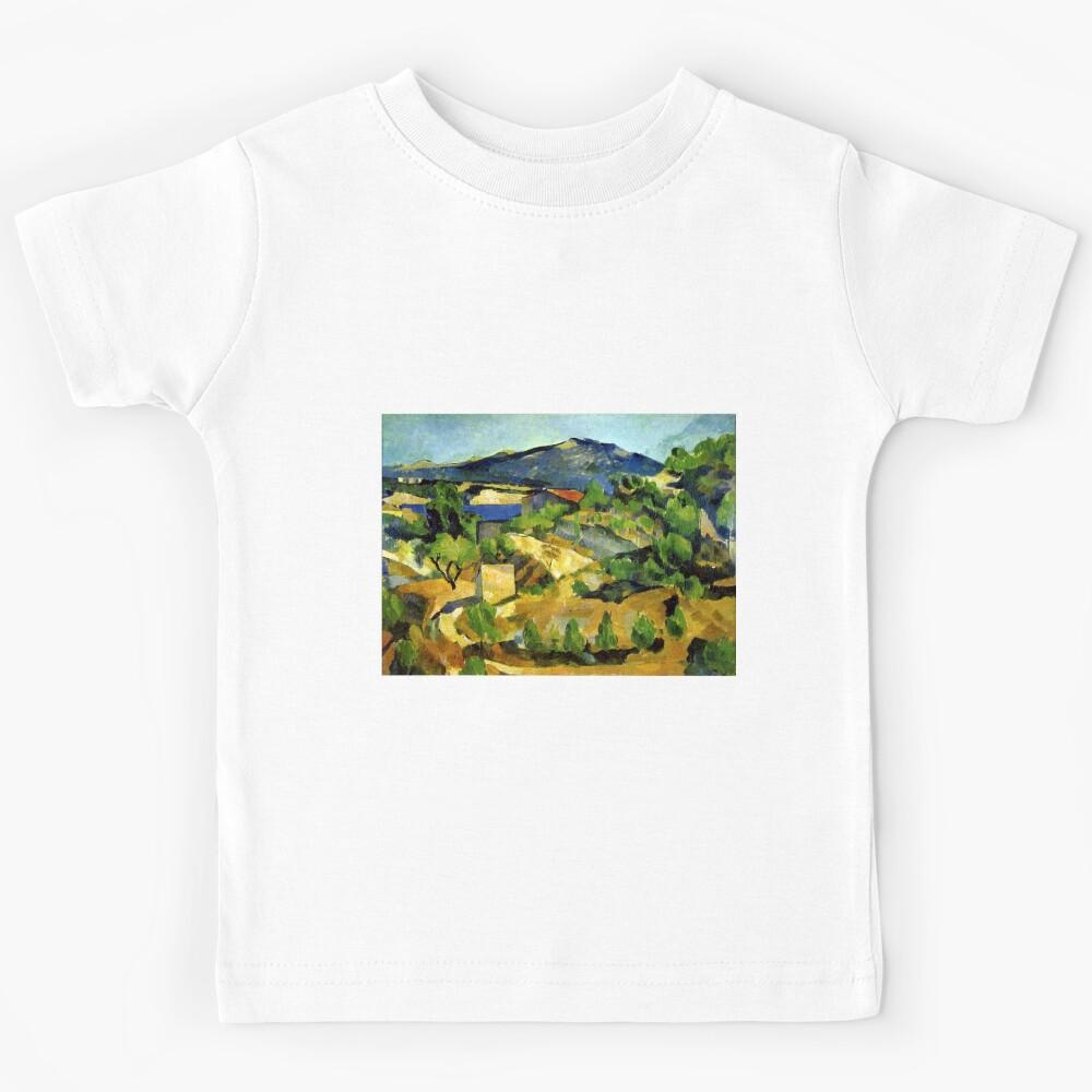 Hills in the French Provence - Paul Cezanne - c1878 Kids T-Shirt 150