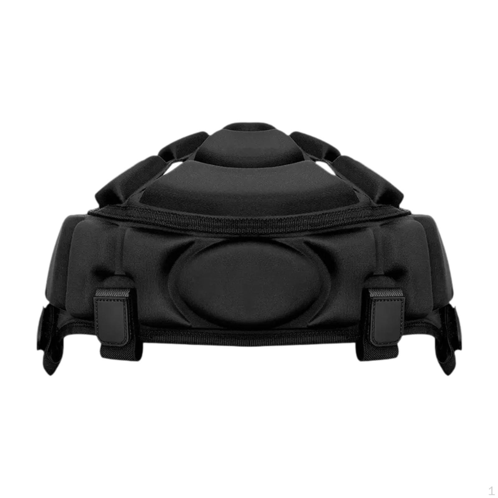 

Rugby Helmet Flag Football Soft Adjustable Goalkeeper Hat Multifunctional Breathable Scrum