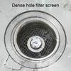 Kitchen Sink Filter Rustproof High-density Stainless Steel Mesh Bath Drain Stopper for Restaurant