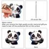 Holiday Gift for Panda Lovers Advent Calendars 2026, 2D Acrylic Cute Hanging Ornaments Animal Xmas Tree, 24 Days Christmas Countdown Calendar,