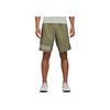 Adidas Striped Mid-Rise Drawstring Breathable Casual Shorts Men Shorts Army-Green DH0208