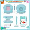 Learning Machine for Kid Talking Flash Cards Kindergarten Kids Language Electronic Audio Book Learn English Words Toys