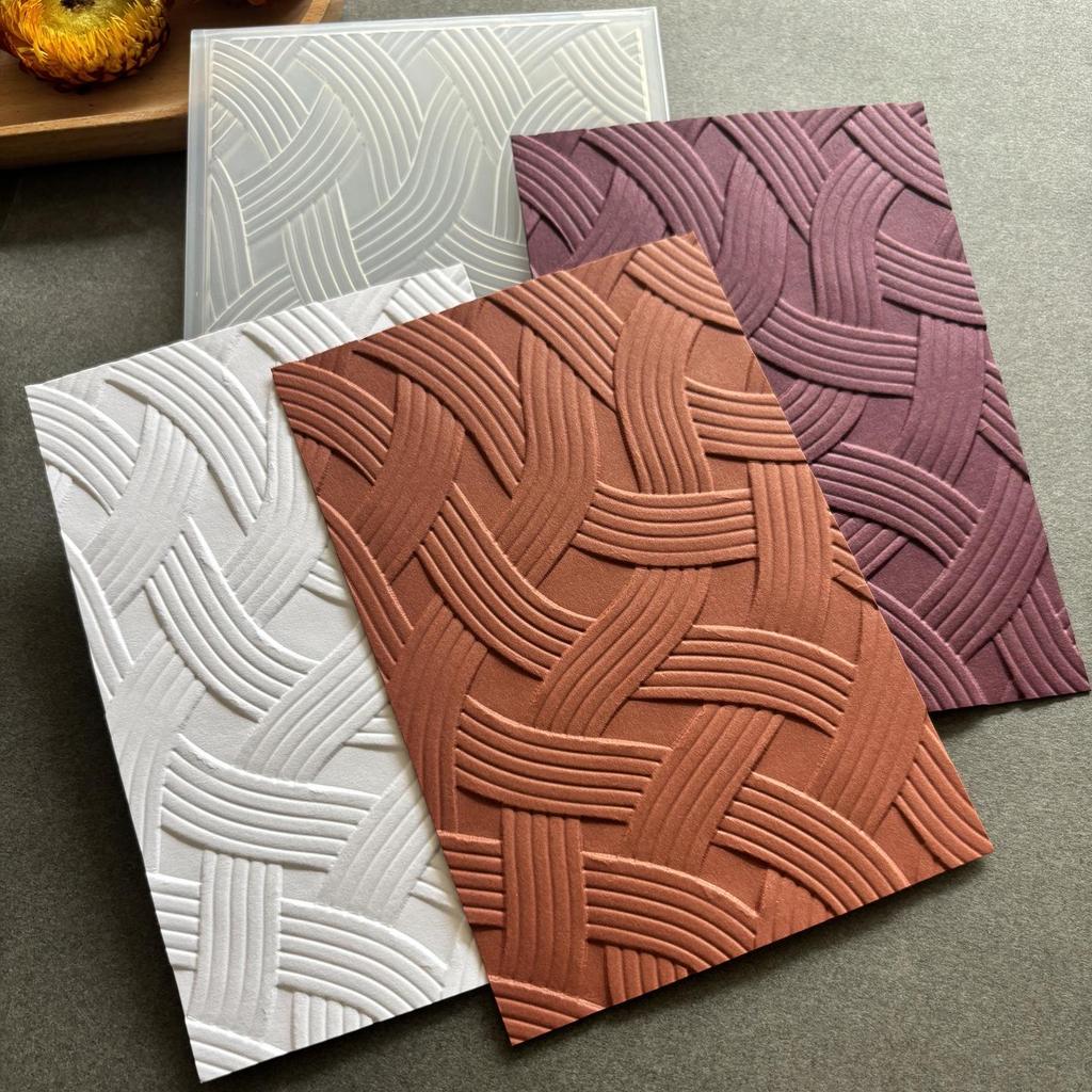 3D-geprägtes Blumen-Kunststoffform für DIY-Reliefstempel-Sammlung