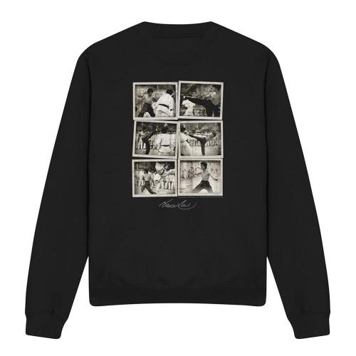 Bruce Lee Unisex Adult Snap Shots Sweatshirt