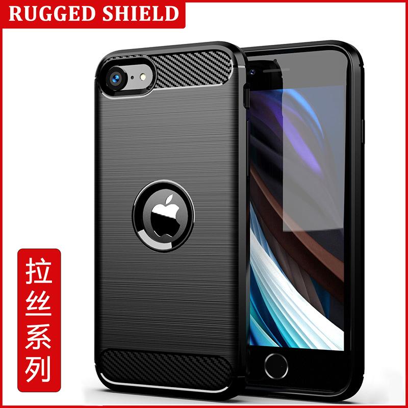 Applicable to brushed Apple SE 1111 mobile phone case iPhoneSE 1111 protective case TPU all-inclusive anti-drop soft case