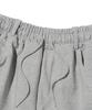 613SEOUL Curved Elastic Waist Training Pants (Gray)