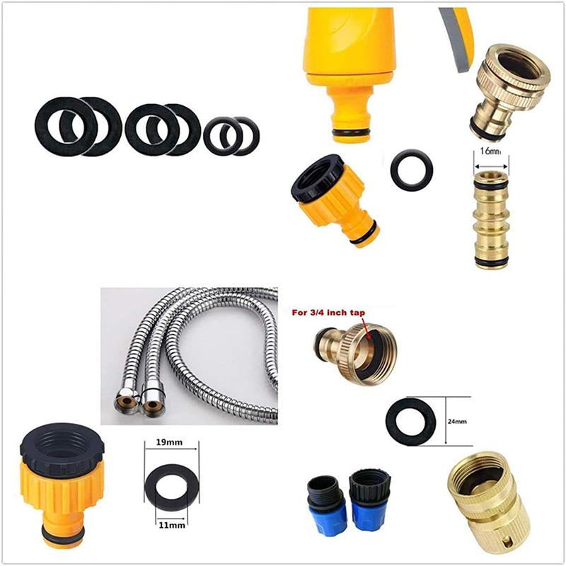 Garden Hose Connector Hose End Quick Connector Hose Waterstop Connector 2in1 Threaded Tap Connector Double Male Snap Connector