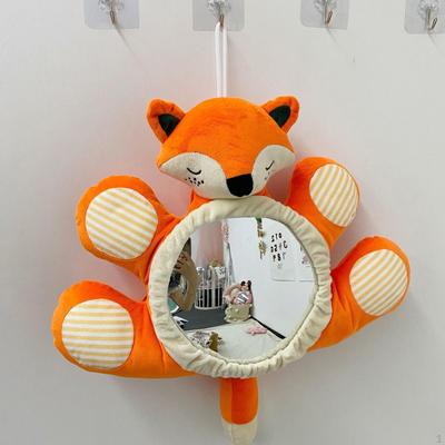 Miroir Bébé Siège Arrière de Voiture, Animal de Dessin Animé Intérieur, Facile à Observer, Large Vue, Mignon