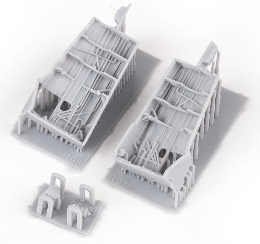 Eduard 1/72 Big Thin P-51D Advanced Parts Set (for Eduard) Plastic Model Kit Parts EDUSIN67229 (Airplane)