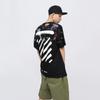 IELGY T-shirt Loose Casual Round Neck All-match Bottoming Shirt Printing Graffiti Short-sleeved Splash Ink Japanese