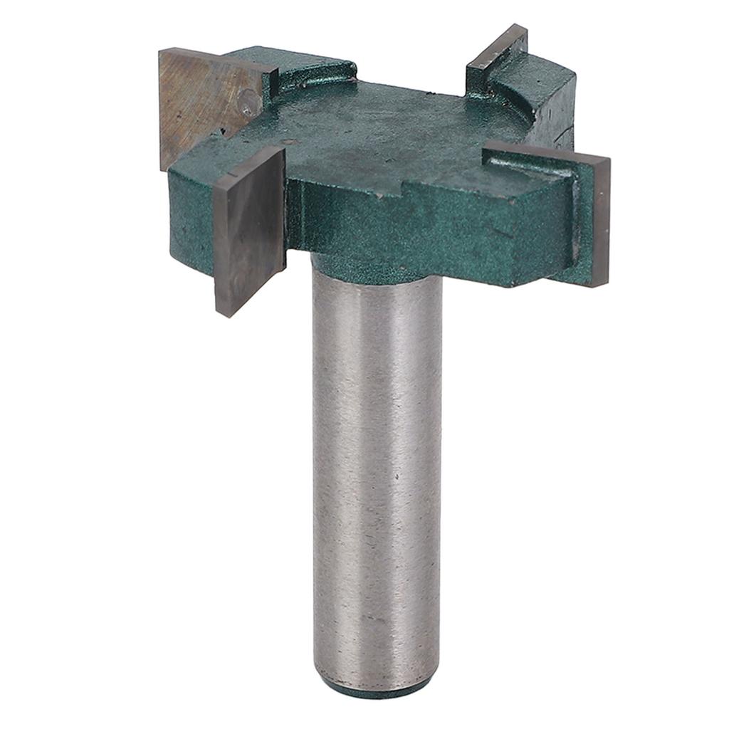 Freză CNC 4 Flute în formă de T pentru curățarea suprafeței placajului, freză de frezat pentru prelucarea lemnului, coadă 12 2