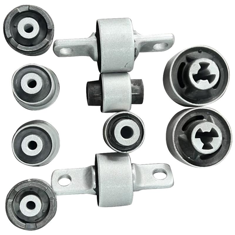 Automobile Front Left&Right Suspension Control Arm Bushing Kit Triangle Arm Front Lower Straight Arm For Tesla Model 3 Y Parts как