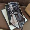Women's Polka Dot Cashew Long Scarf Belt – 2025 Waist & Neck Accessory